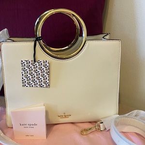 NWT - Kate Spade White Rock Road Sam Handbag